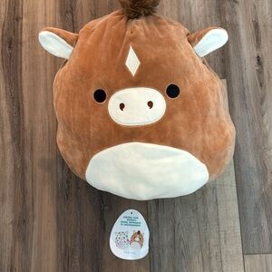 Plush Pig Toy Pastel Accents Flip a Mallow Squishmallows Nia pig Philip Horse